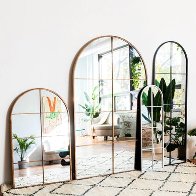 Elevate Your Home Decor with Pike Window Pane Mirrors from West Mirrors